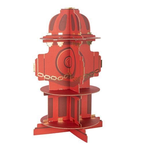 PRESENTOIR A CUPCAKE BOUCHE D'INCENDIE 3 ETAGES 27x43CM