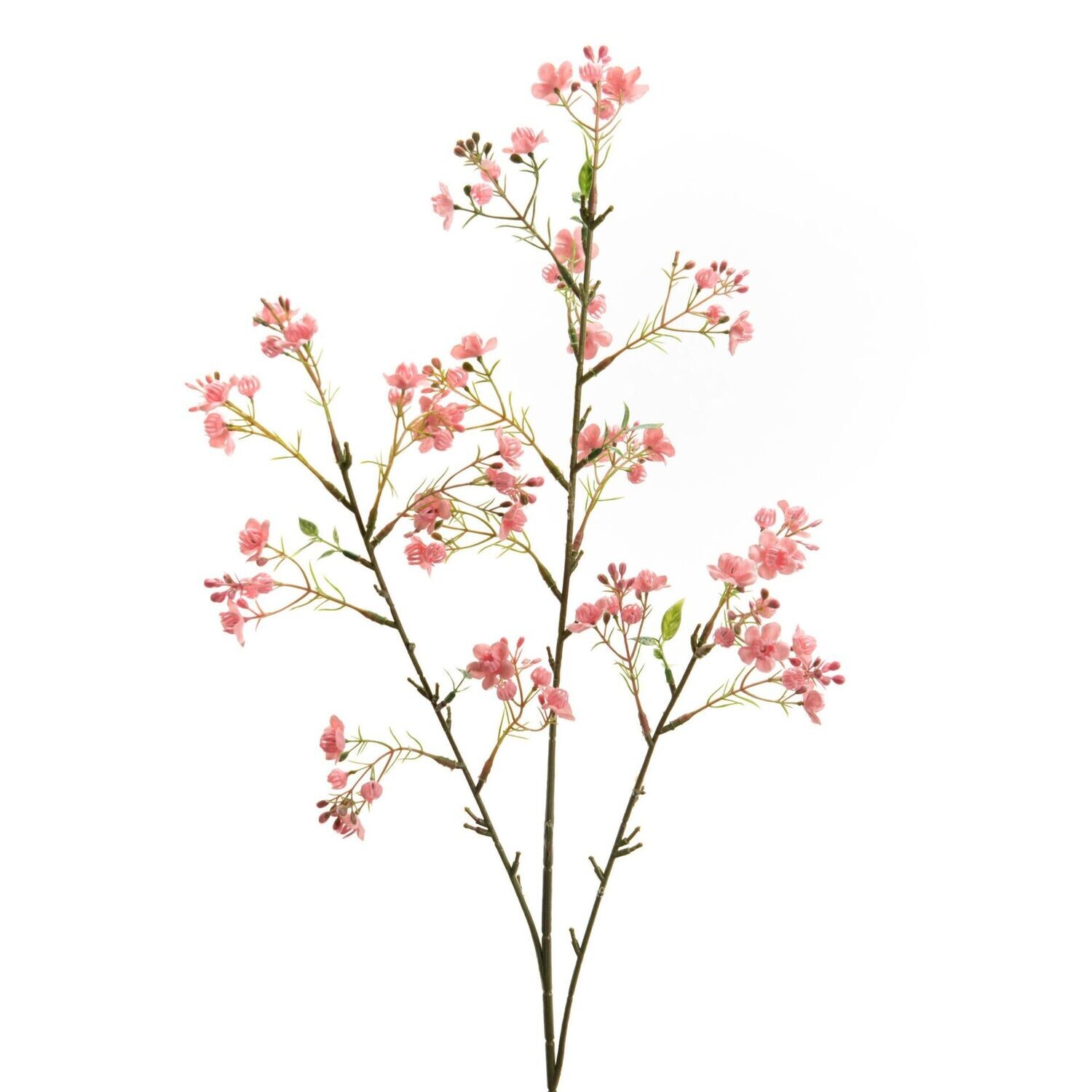 BRANCHE DE FLEURS DE CERISIER ROSE 80CM