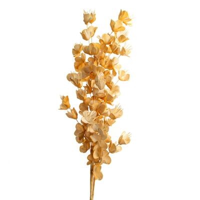 BRANCHE DE FLEURS JAUNE 107CM