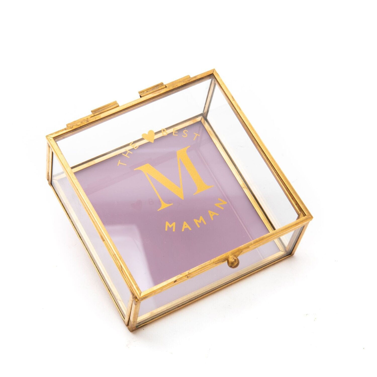 BOITE A BIJOUX "THE BEST MAMAN" 11CM