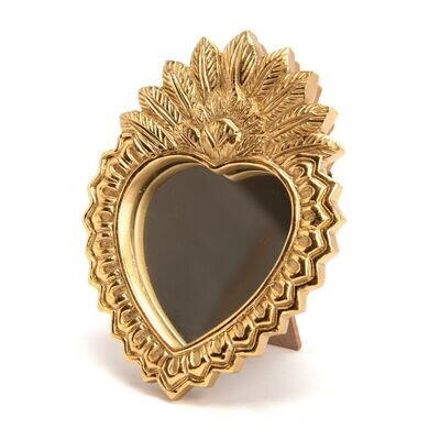 MIROIR EX VOTO 13x10CM