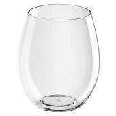 VERRE A EAU ARRONDI 39CL TRITAN TRANSPARENT Personnalisable