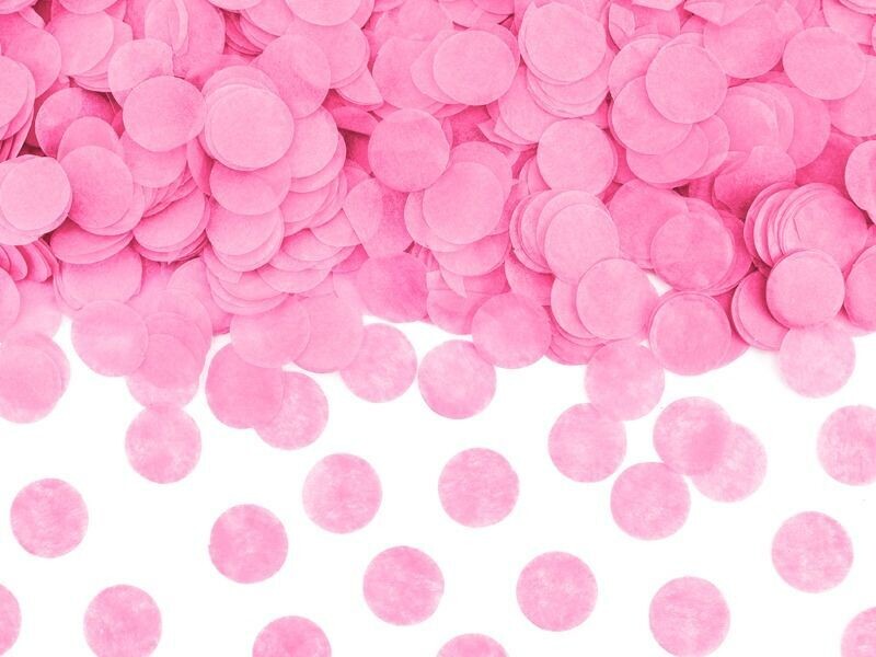 CANON A CONFETTIS GENDER REVEAL ROSE 60CM