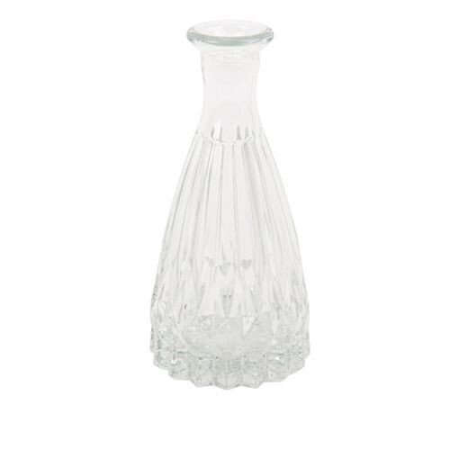 VASE ALMA VERRE TRANSPARENT 7x15CM