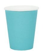GOBELET CARTON BLEU CIEL 27CL (x10)