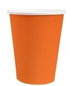 GOBELET CARTON ORANGE 27CL (x10)