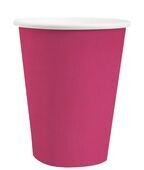 GOBELET CARTON FUCHSIA 27CL (x10)