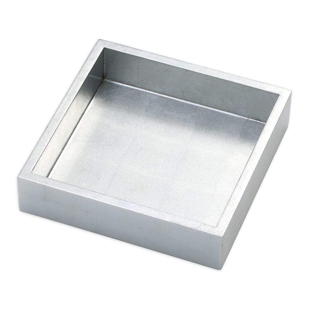 SUPPORT A SERVIETTES 33CM LAQUE ARGENT