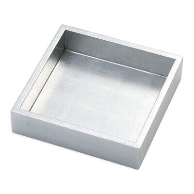 SUPPORT A SERVIETTES 33CM LAQUE ARGENT