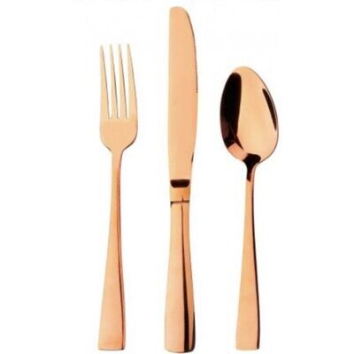 MENAGERE PLASTIQUE ROSE GOLD (x30)