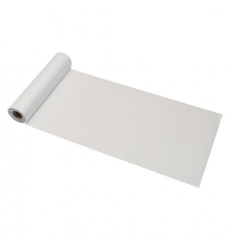 CHEMIN DE TABLE PAILLETTES PREMIUM BLANC IRISE 30CMx5M