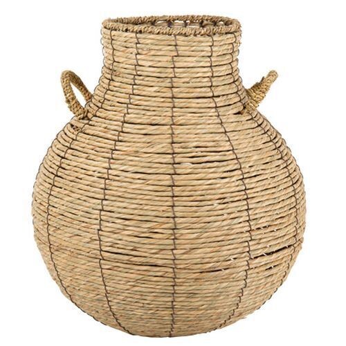 PANIER OSIER NATUREL CASABLANCA 44x36CM