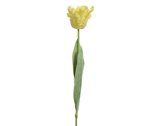 TULIPE JAUNE SUR TIGE 68CM