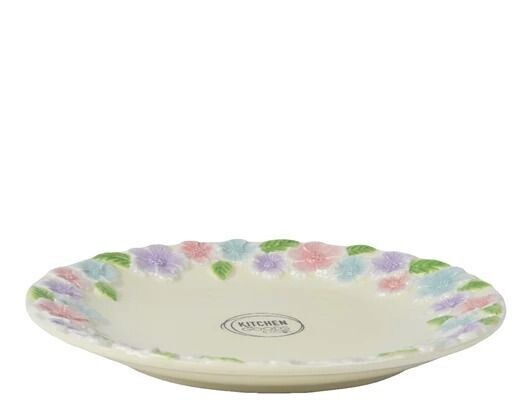 ASSIETTE FLORALE DOLOMITE 21CM