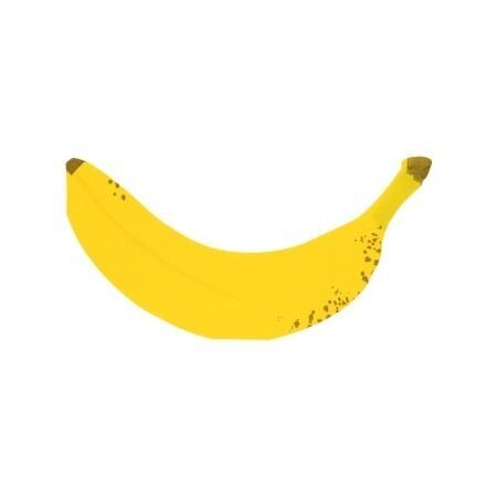 SERVIETTE FORME BANANE 20x10.2CM (x16)
