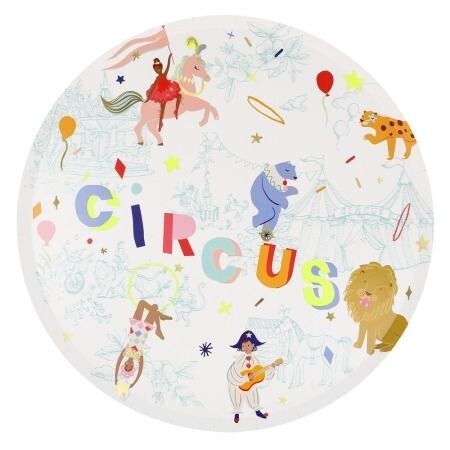 ASSIETTE CIRQUE 26.7CM (x8)