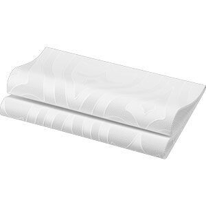 SERVIETTE ELEGANCE BLANCHE 48CM (x40)