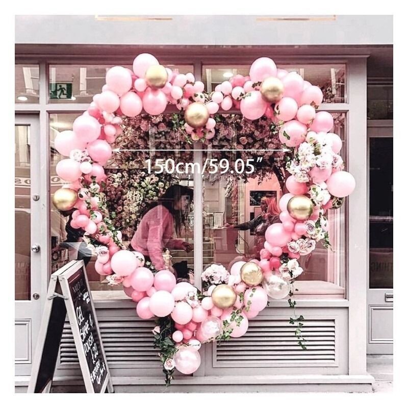 SUPPORT A BALLONS FORME COEUR 1.50M