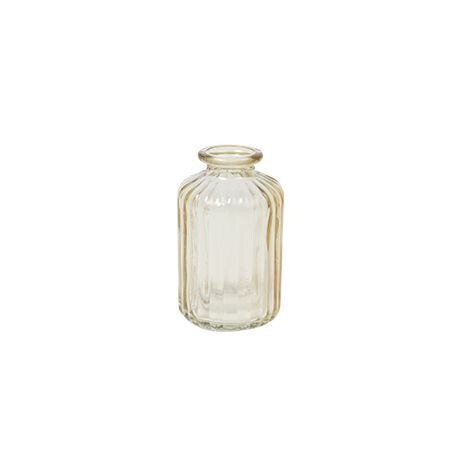 VASE GIORGIA VERRE IVOIRE 6.2x10CM