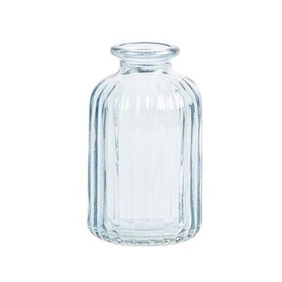 VASE GIORGIA VERRE CIEL 6.2x10CM