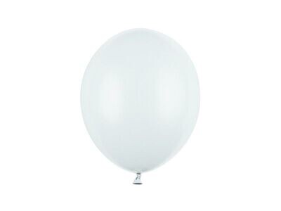 BALLON LATEX BLEU BRUME 27CM (x10)