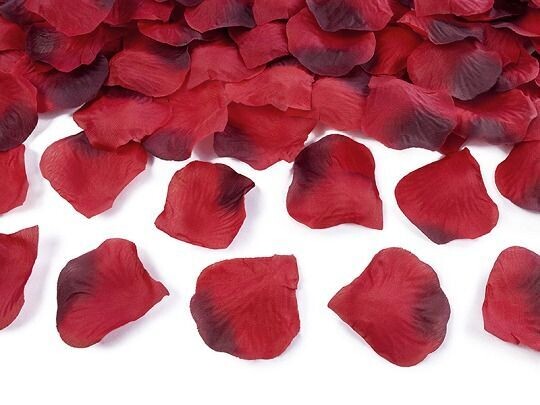 PETALES DE ROSE ROUGE ARTIFICIEL (x500)