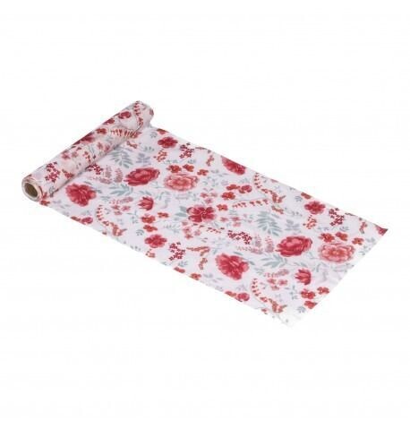 CHEMIN DE TABLE INTISSE GRACEFUL FLOWERS 28CMx3M
