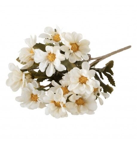 BOUQUET 5 BRANCHES BIDENS BLANC 27CM