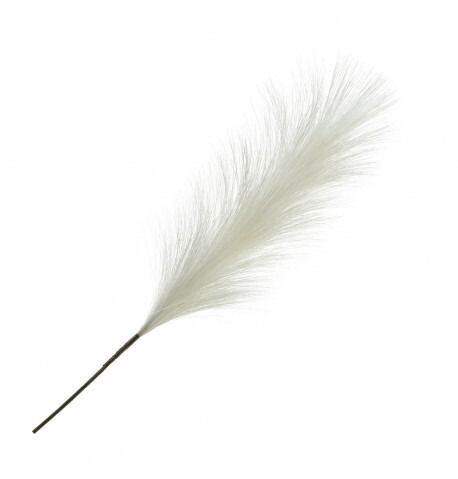 PLUMET ARTIFICIEL IVOIRE 56CM