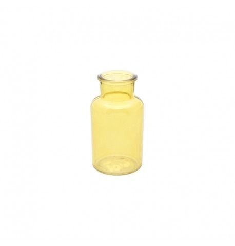 VASE MARGARITA JAUNE 6x12.5CM