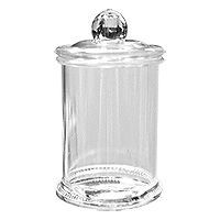 MINI BONBONNIERE 6x4CM PVC TRANSPARENT