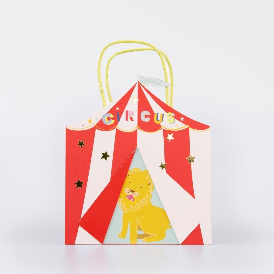 SAC A GOODIES CIRCUS 15.2x12.4x7.6CM (x8)