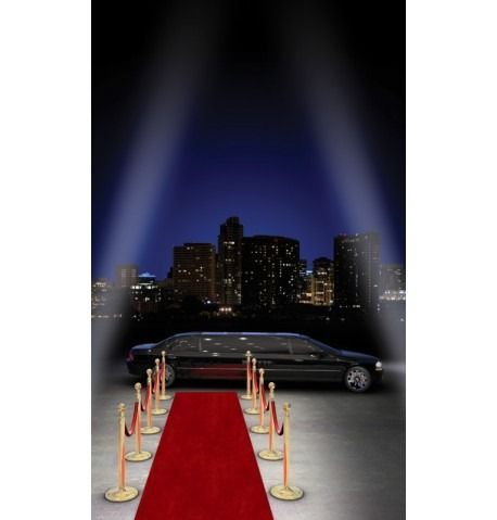 TAPIS ROUGE NON TISSE 1x15M