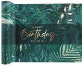 CHEMIN DE TABLE BIRTHDAY JUNGLE 28CMx3M