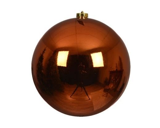 BOULE PLASTIQUE CIDRE 14CM