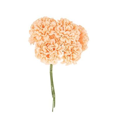 HORTENSIA PECHE SUR TIGE 10CM (x6)