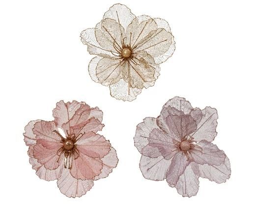 COQUELICOT SUR CLIP COULEURS ASSORTIES 27CM