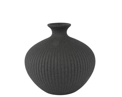 VASE GRES NOIR 13.5x13CM