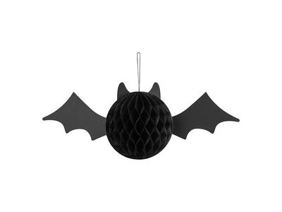 CHAUVE SOURIS ALVEOLEE A SUSPENDRE 45x17CM