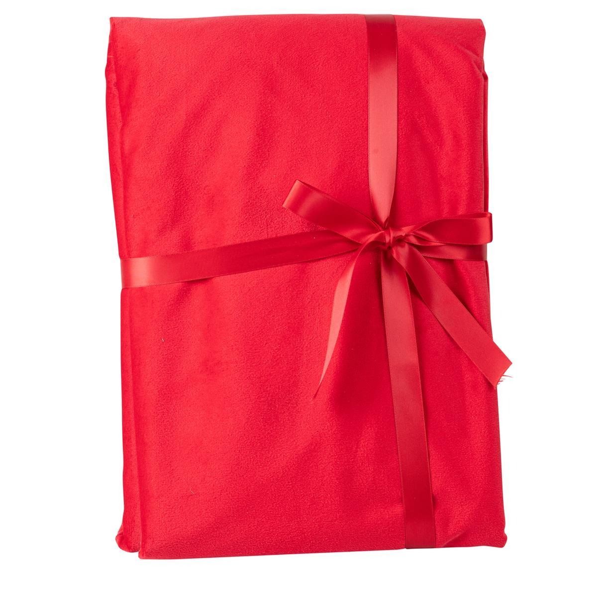 NAPPE VELOURS ROUGE 1.45Mx2.40M