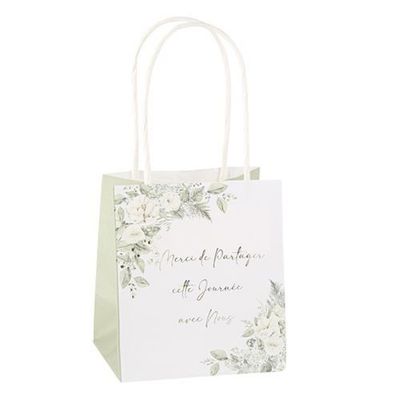 SAC A GOODIES BOTANIQUE "MERCI DE PARTAGER CETTE JOURNEE AVEC NOUS" 10X11 (6)