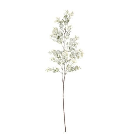 BRANCHE EUCALYPTUS ET PAILLETTES IRISE 78CM
