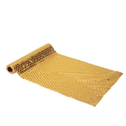 CHEMIN DE TABLE TISSU LOSANGES OR 26CMx3M