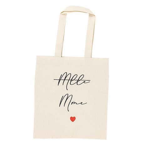 TOTE BAG "MLLE MME" LIN