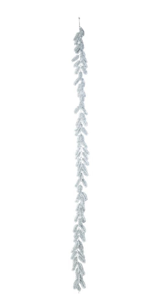 GUIRLANDE DE SAPIN ARGENT 1.95M