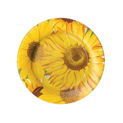 ASSIETTE RONDE TOURNESOL 20CM (x6)