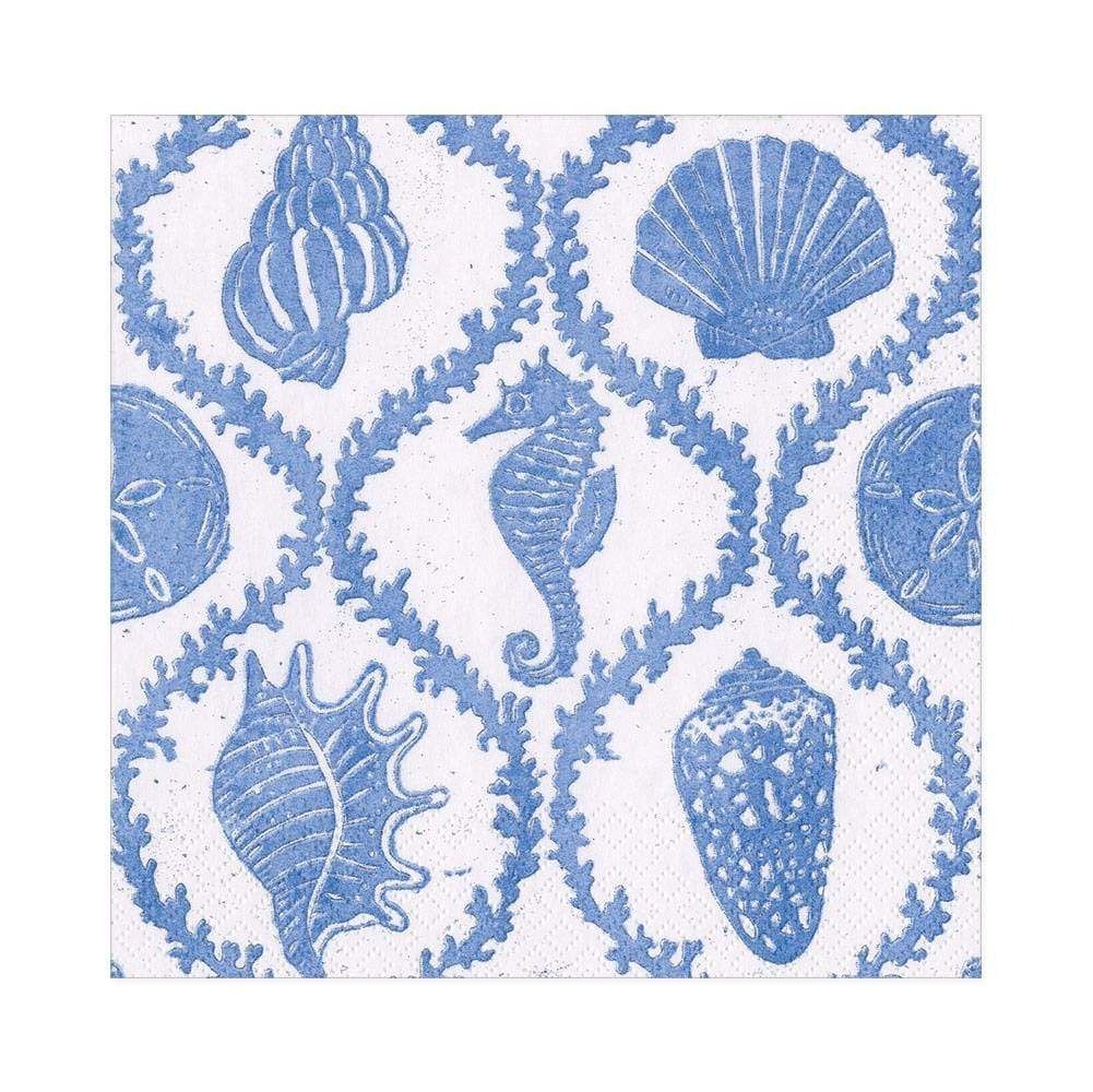 SERVIETTE SEYCHELLES BLEU 33CM (x20)