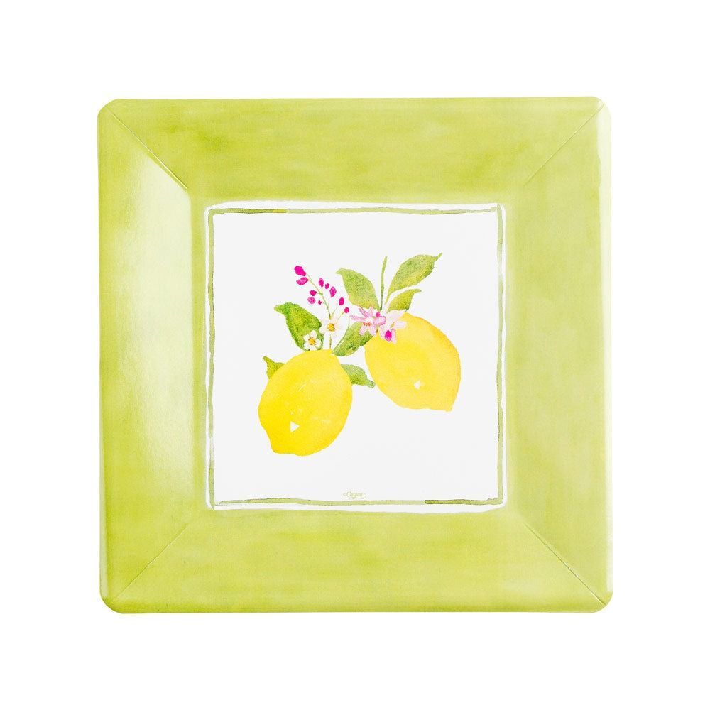 ASSIETTE CARREE LIMONCELLO 20CM (x8)