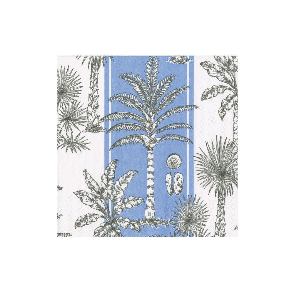 SERVIETTE COCKTAIL PALMERAIE 25CM (x20)