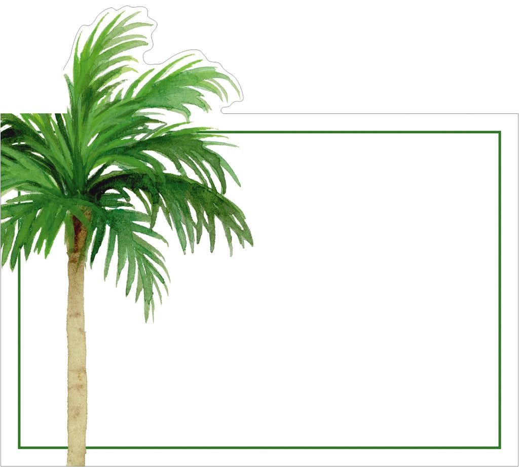 MARQUE PLACE PALMIER 9x5.7CM (x8)